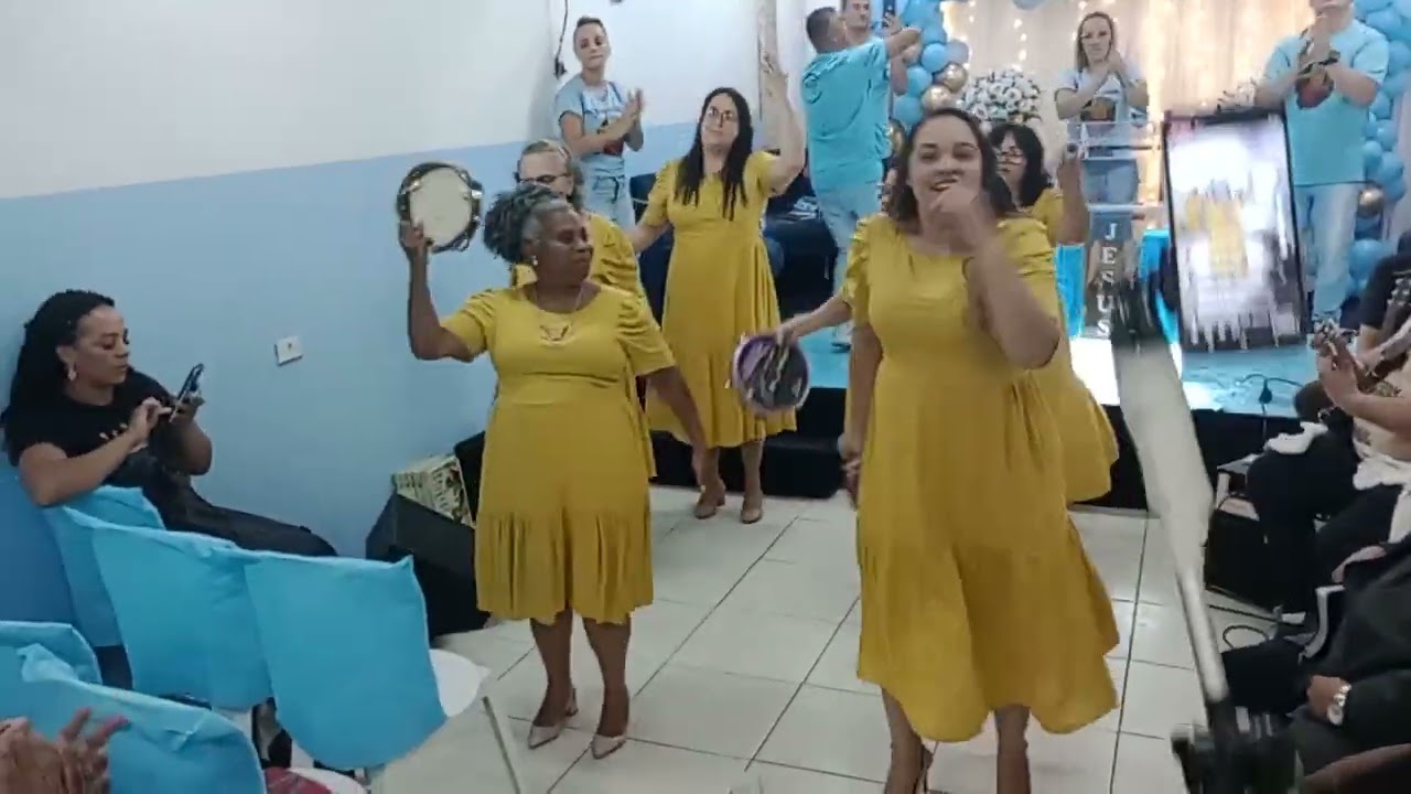 irmãs do Pandeiro, grupo Miriã, passa unção