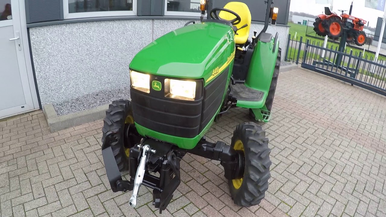 John Deere 4410 4wd / 1636 Draaiuren / Fronthef + Frontpto