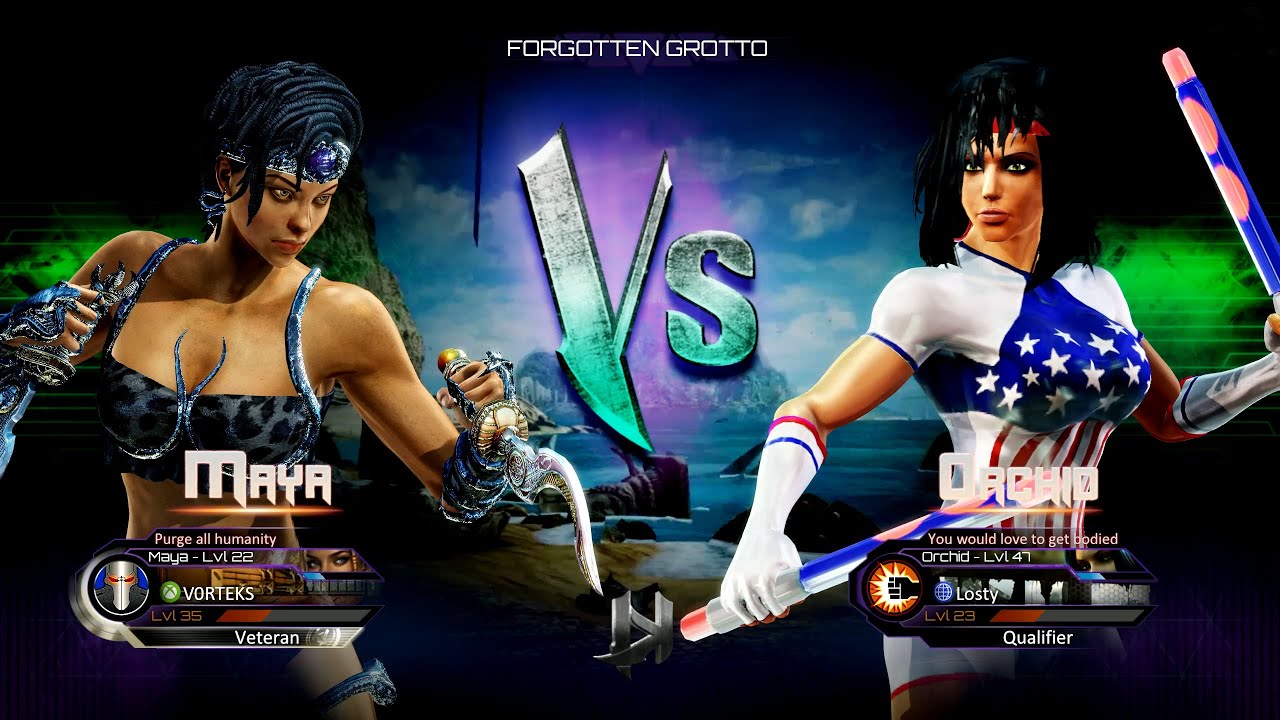 Зонирование Shadow Jago & Fun Maya Set - Killer Instinct Online Matches с Орхидеей