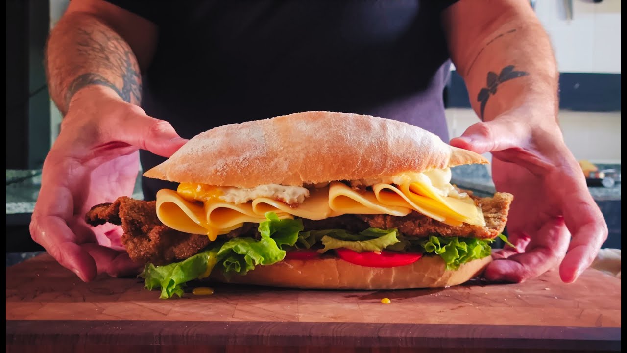SANDWICH DE MILANESA: Hacé tu propio pan.