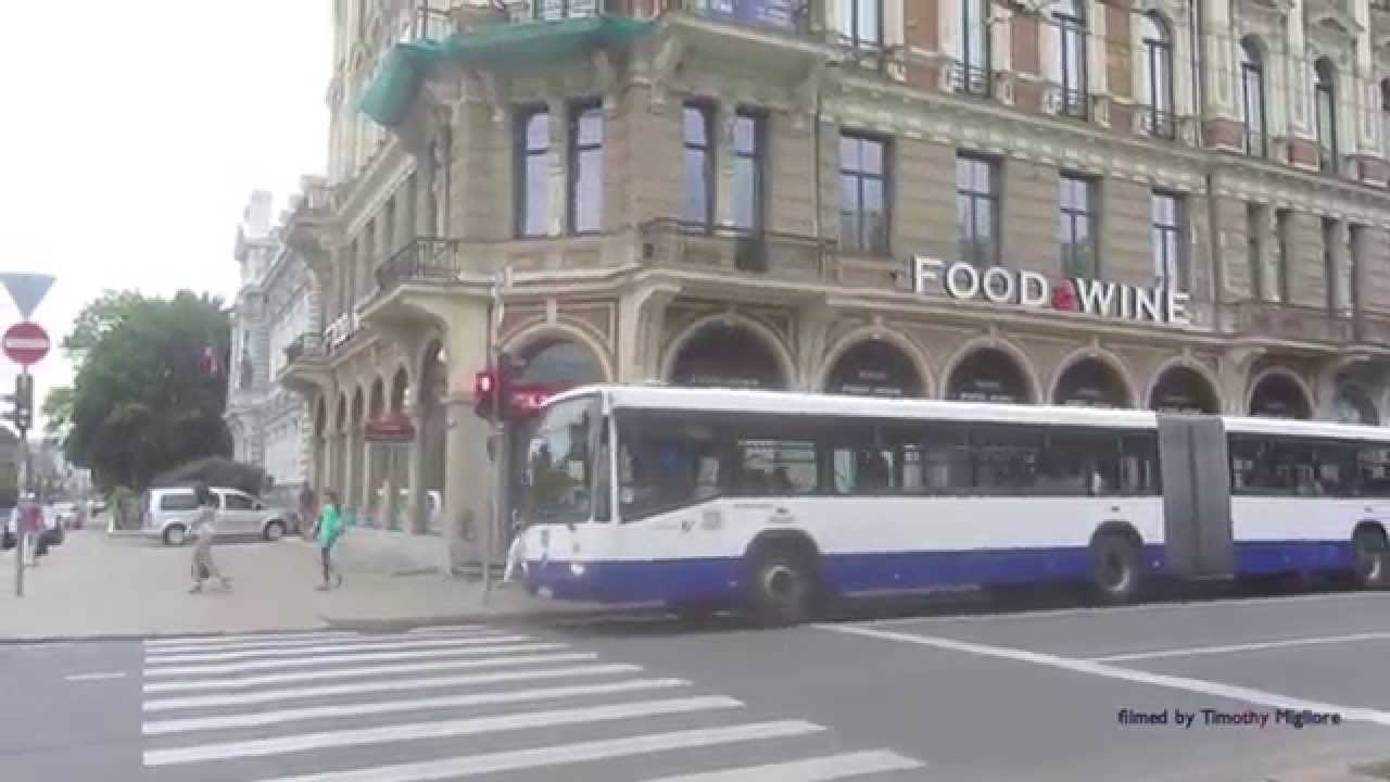 Buses of Riga, Latvia 2014 Автобусы Риги, Латвия