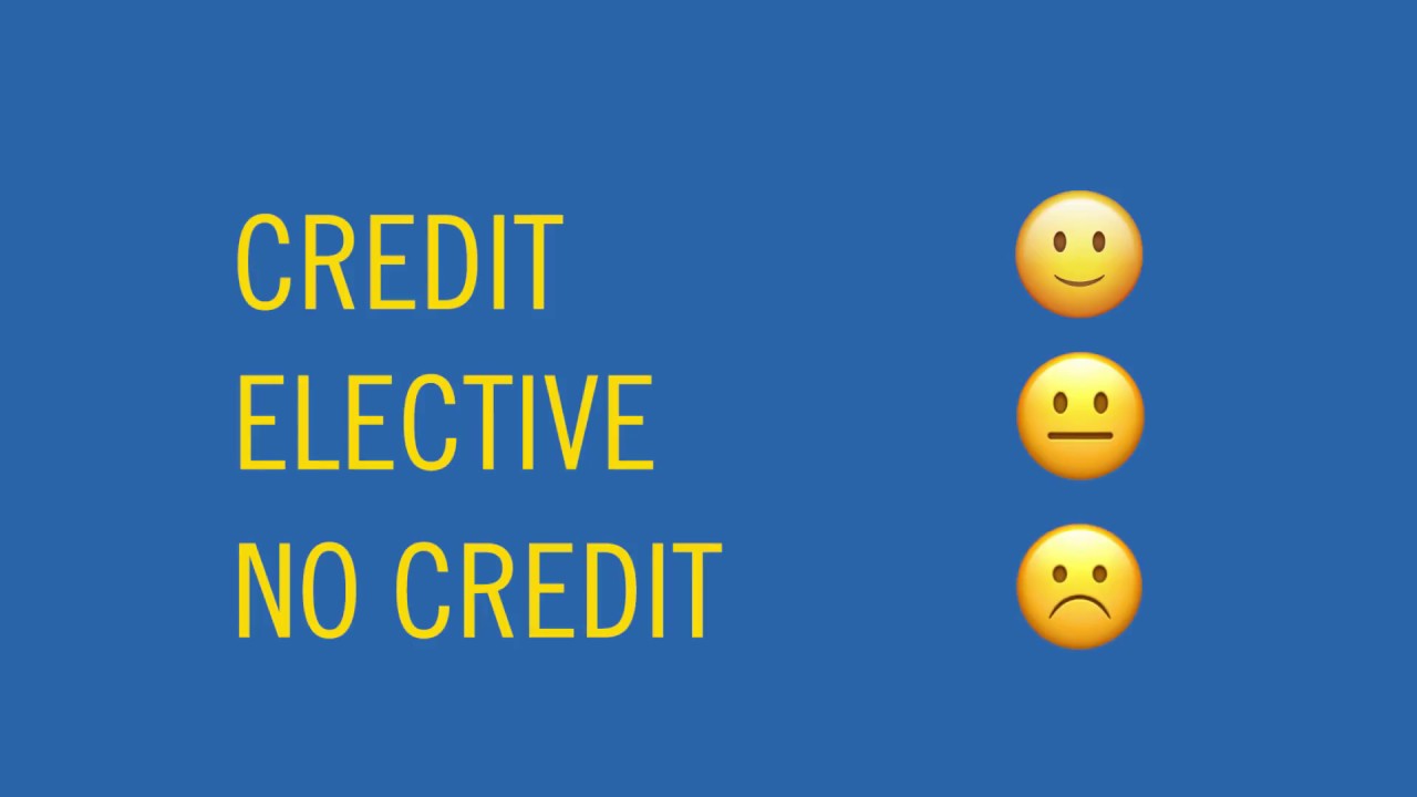 Transfer Credits - The :), The :I, And The :(
