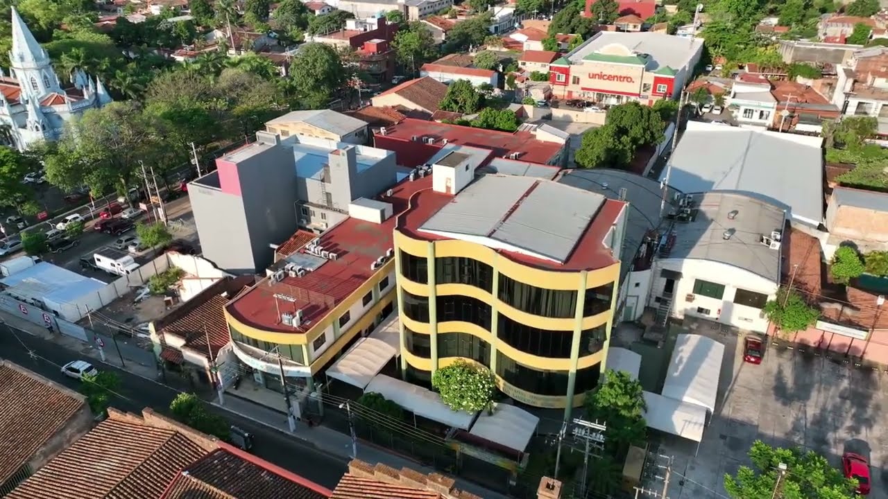 Vista Aérea de la ciudad San Lorenzo