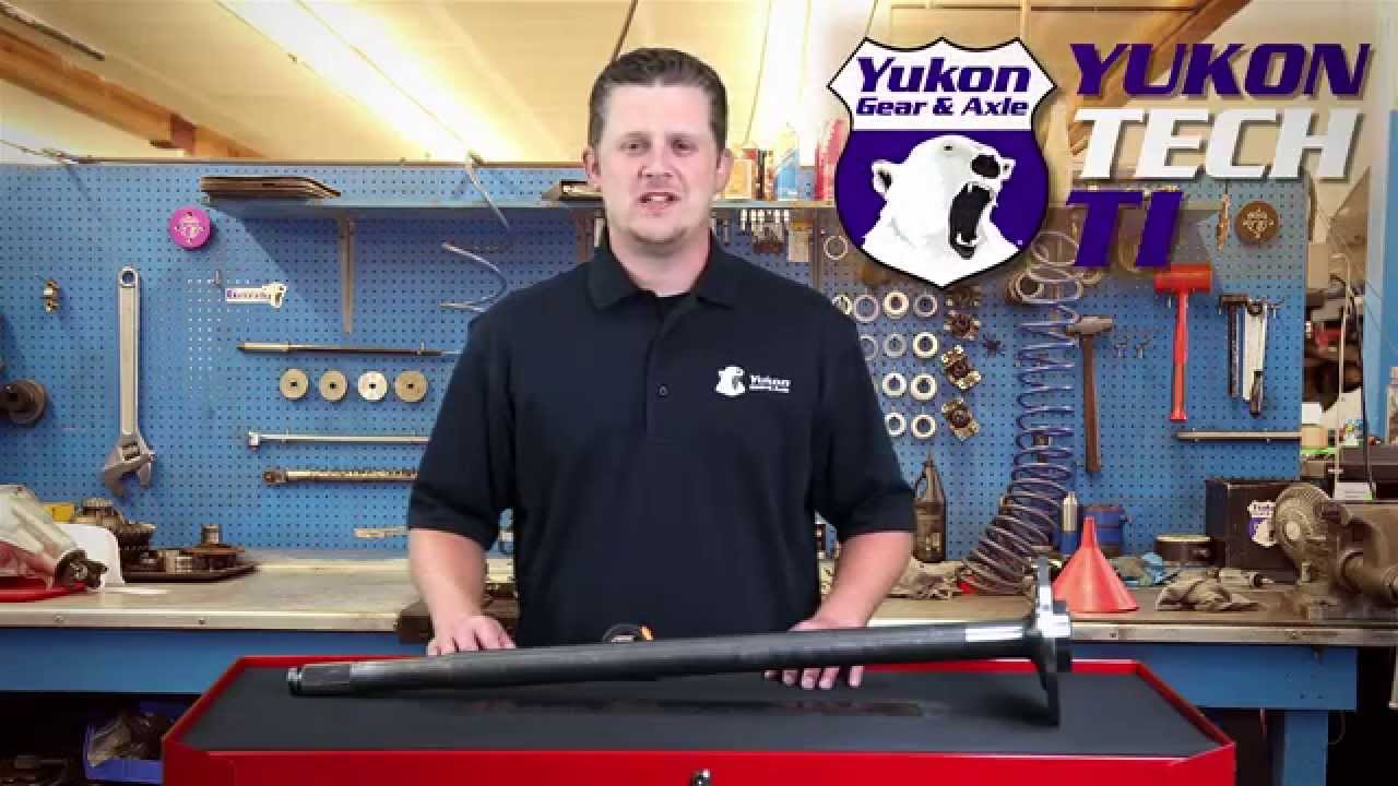 How to Measure a Semi-float Rear Axle Shaft | Differential Tech Tips