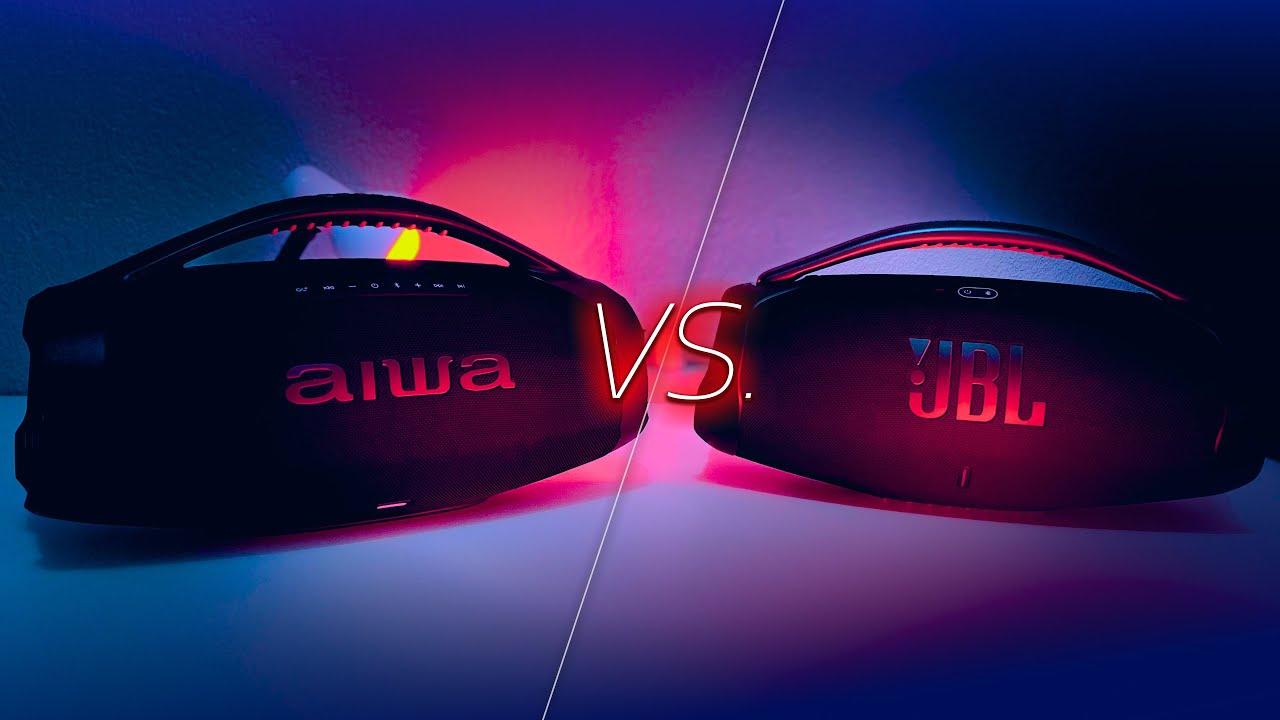 AIWA BOOMBOX PLUS Vs JBL BOOMBOX 3 - O tiro que SAIU PELA CULATRA! - Comparativo