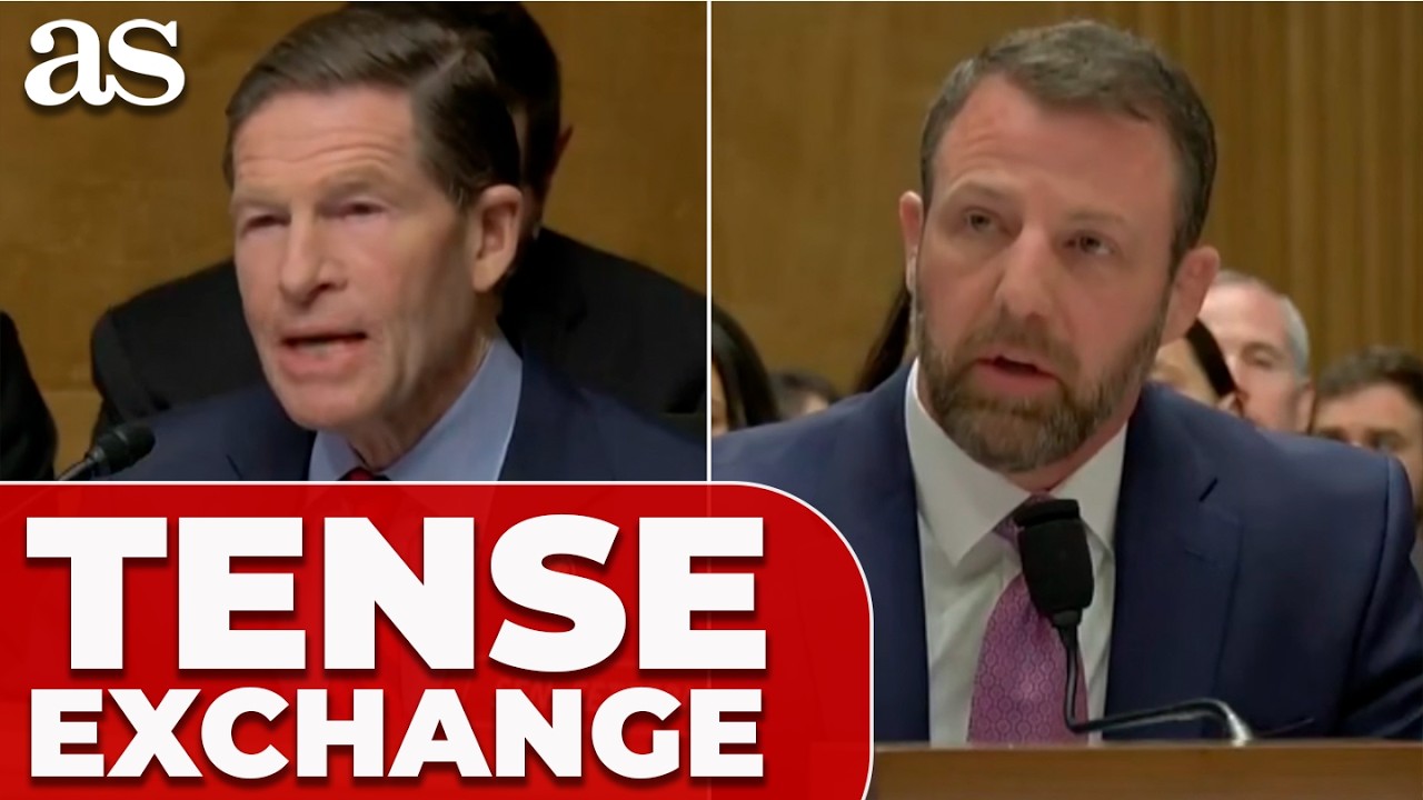 TENSE HEARING: Blumenthal GRILLS Mullin over STEPHEN MILLER COMMENTS