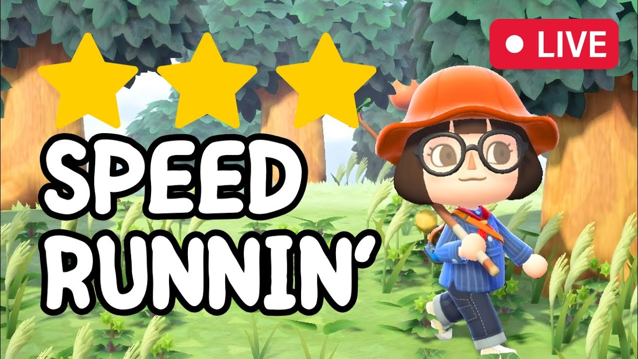 🔴 Speed Running to 3 Stars on my ACNH Island! | Nintendo Switch 2 | Cozy Live Stream