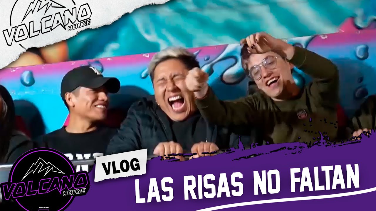 VLOG EN EL PARQUE DE DIVERSIONES 🎢 (BUTI, MACARIUS Y GLOGLOKING)