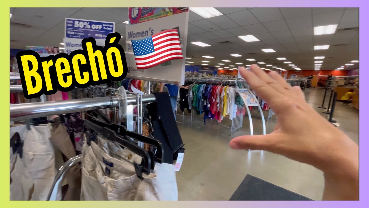 NO BRECHÓ DOS ESTADOS UNIDOS COMIGO