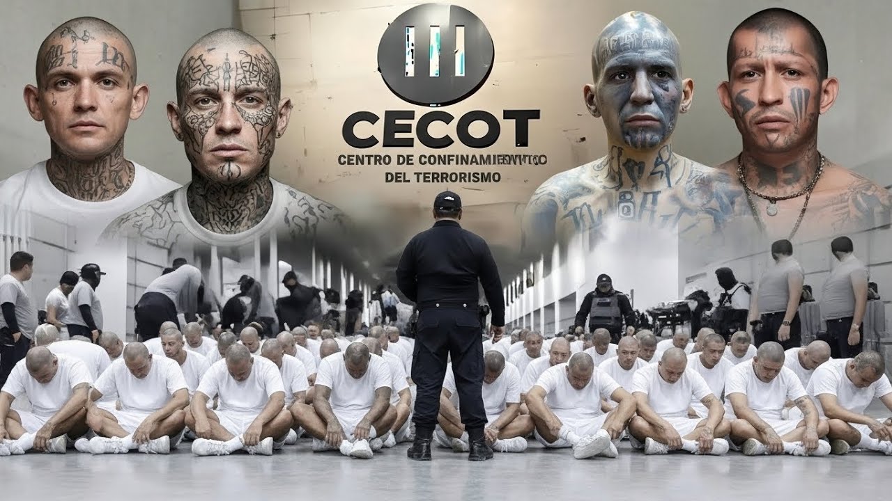 [4K] Inside CECOT: The Harshest Prison on Earth | MS13 & Barrio 18 Locked Away