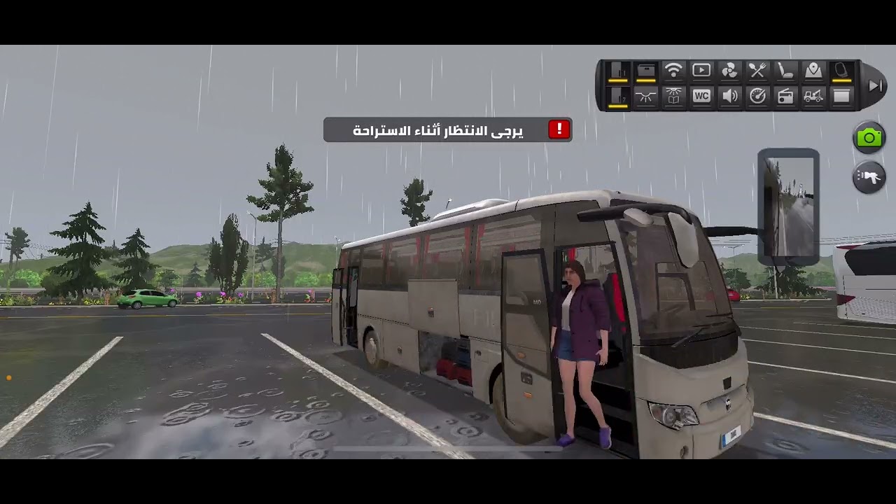 تجربة لعبة محاكاة الباص 🚌