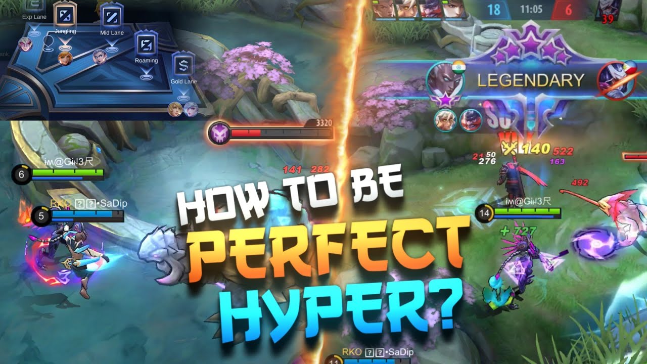 How To Be a PERFECT HYPER ? | Learn To Be a Better Jungler/Hyper | Mobile Legends Bang Bang
