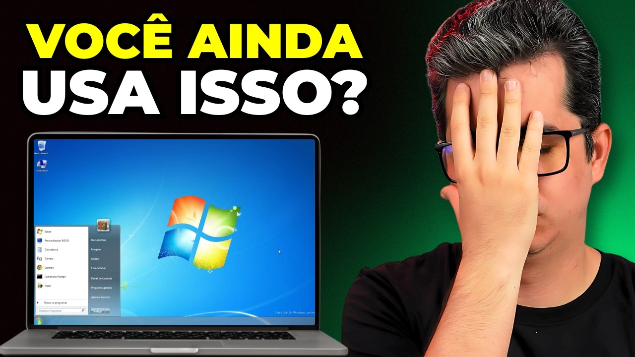 😱Esse é o MOTIVO que Milhões de Pessoas RECUSAM Sair do Windows 7? (Explicado)