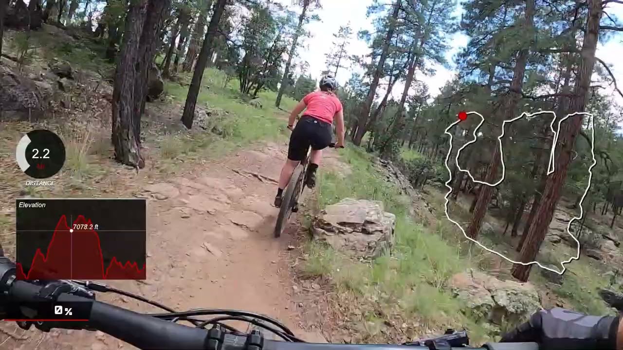 Fort Tuthill – Course POV – 5.8 Mile Loop