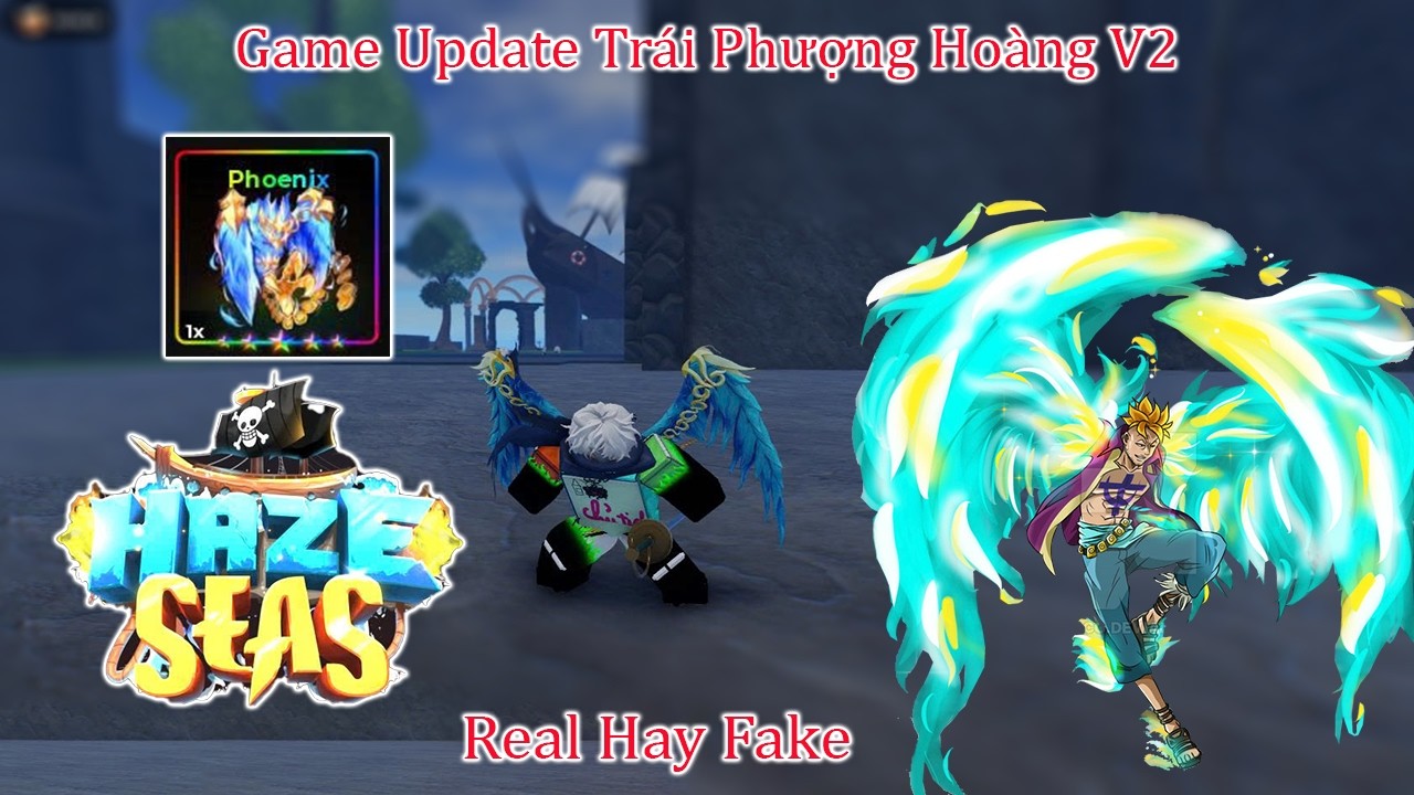 Haze Sea - Game Update: Is Phoenix V2 Real or Fake? | Roblox