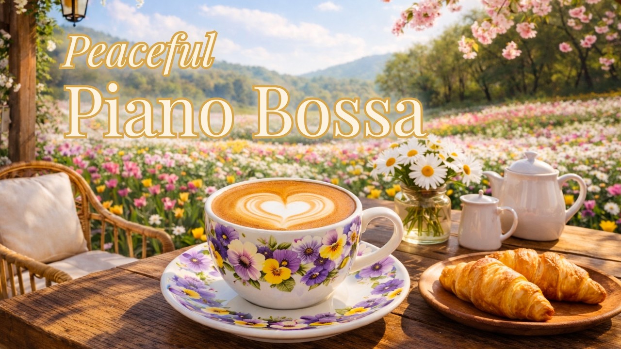 Peaceful Piano Bossa | Relaxing Bossa Nova Jazz for Work, Study & Cafe Time