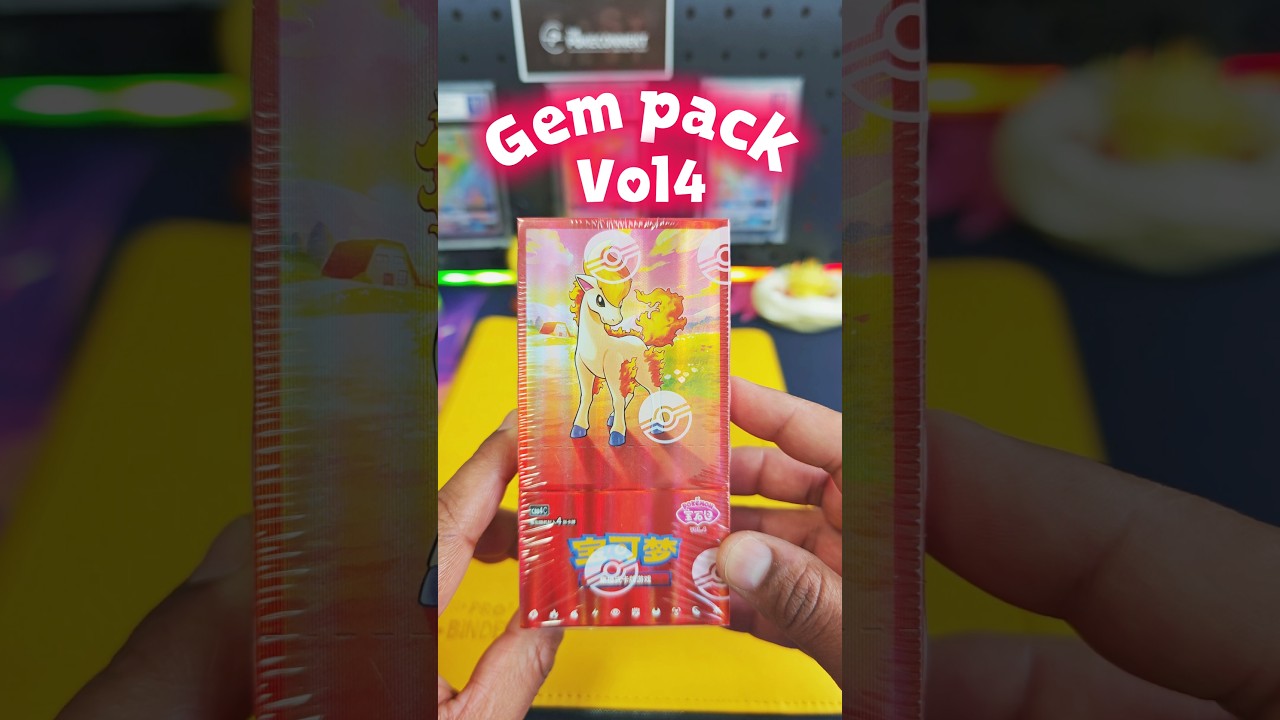 Коробка 9 - Открытие набора самоцветов, том 4 #pokepoke #pokemontcg