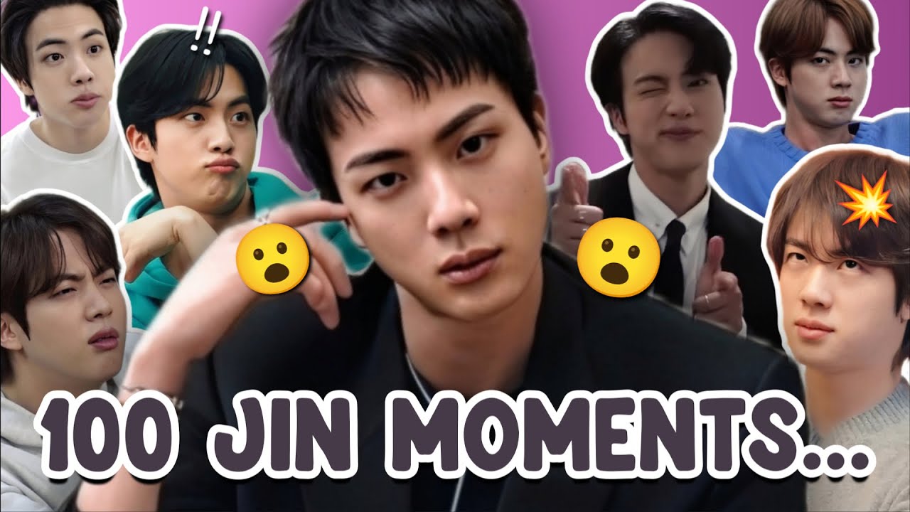 100 ICONIC MOMENTS in the HISTORY of JIN / BTS