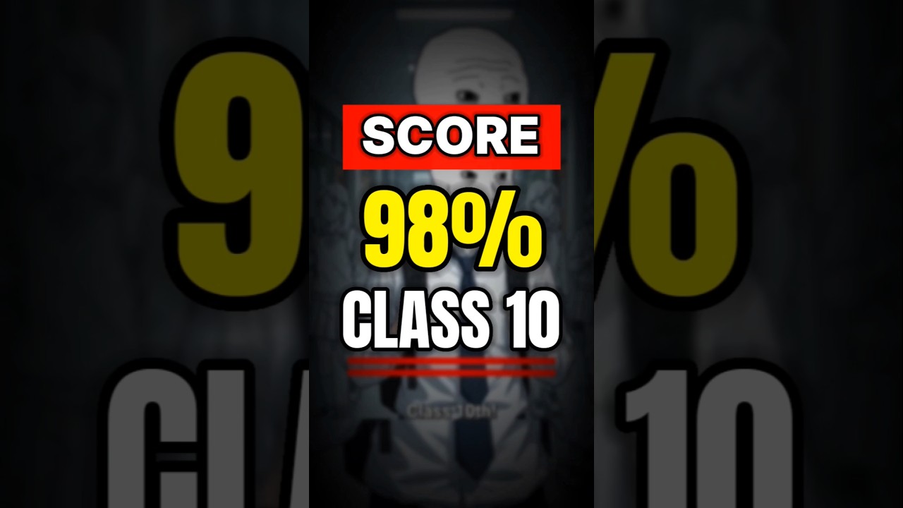 How to score 98% in class 10 boards 2027 🔥| Follow this plan | #class10
