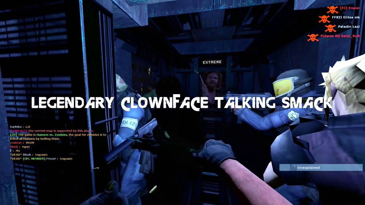 CLOWNFACE TALKING SMACK