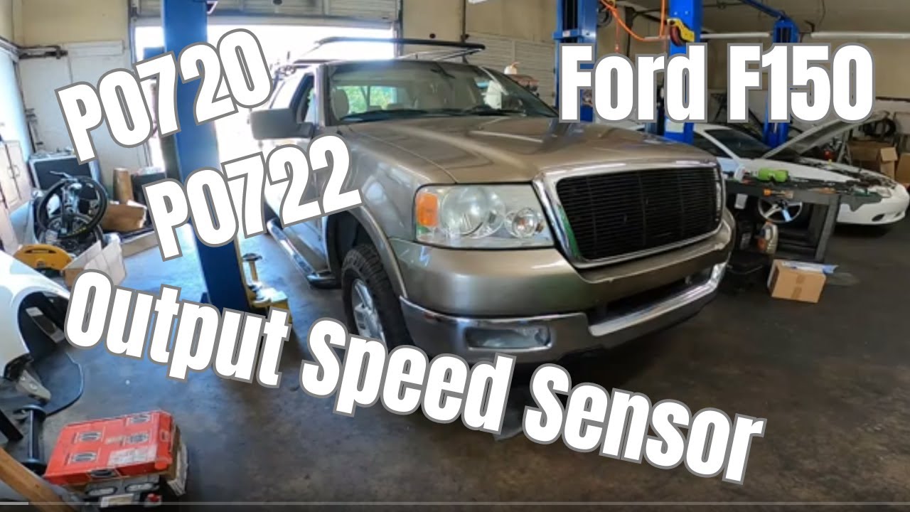Замена датчика частоты вращения выходного вала Ford F150