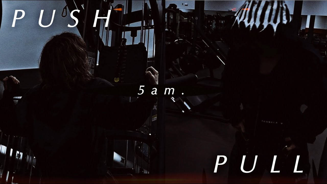 locked-in high schooler’s 5am push and pull day