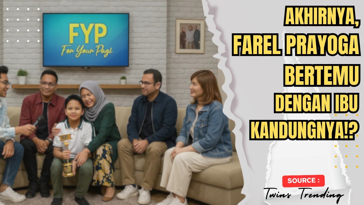 SELURUH INDONESIA TERHARU! Farel Prayoga Ketemu Ibu Kandung di FYP Trans7, Menangis di Depan Raffi!?