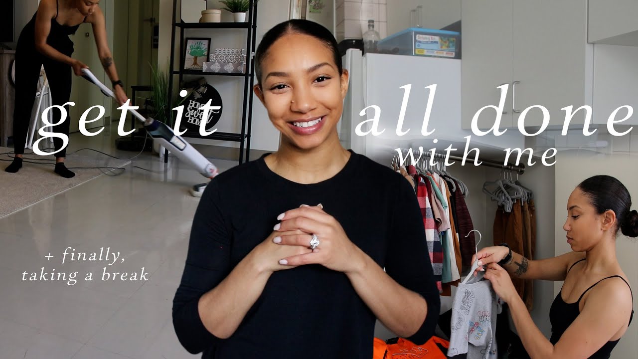 All Day Clean With Me + My Fav Mom Hack! | Mental Health Days