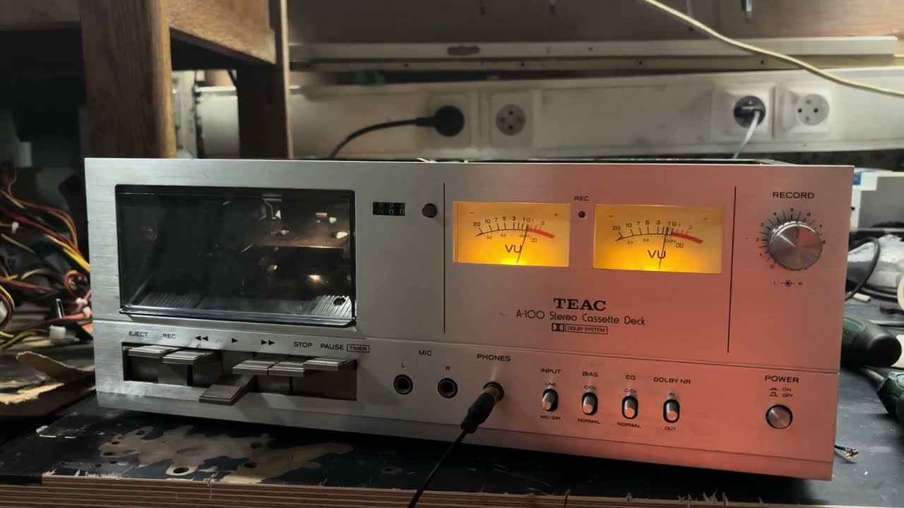 TEACA-100 Stereo Cassette Deck