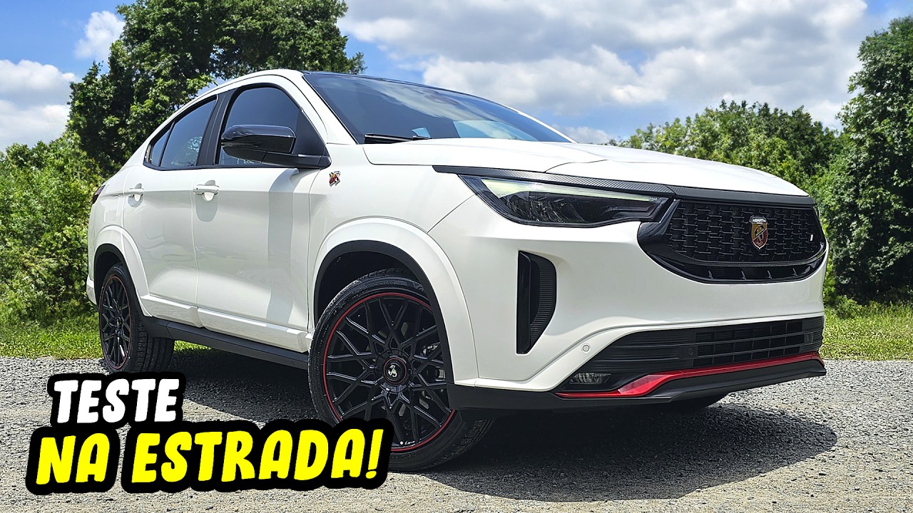 Fastback Abarth 2024 anda mais que T-CROSS e TRACKER! bebe muito? VERDADEIRO PURO SANGUE ITALIANO!