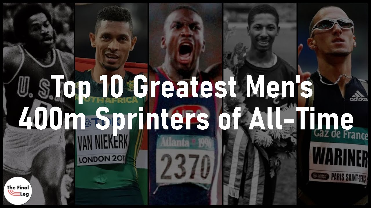 Lee Evans to Michael Johnson to Wayde Van Niekerk | Top 10 Greatest Men's 400m Sprinters of All-Time