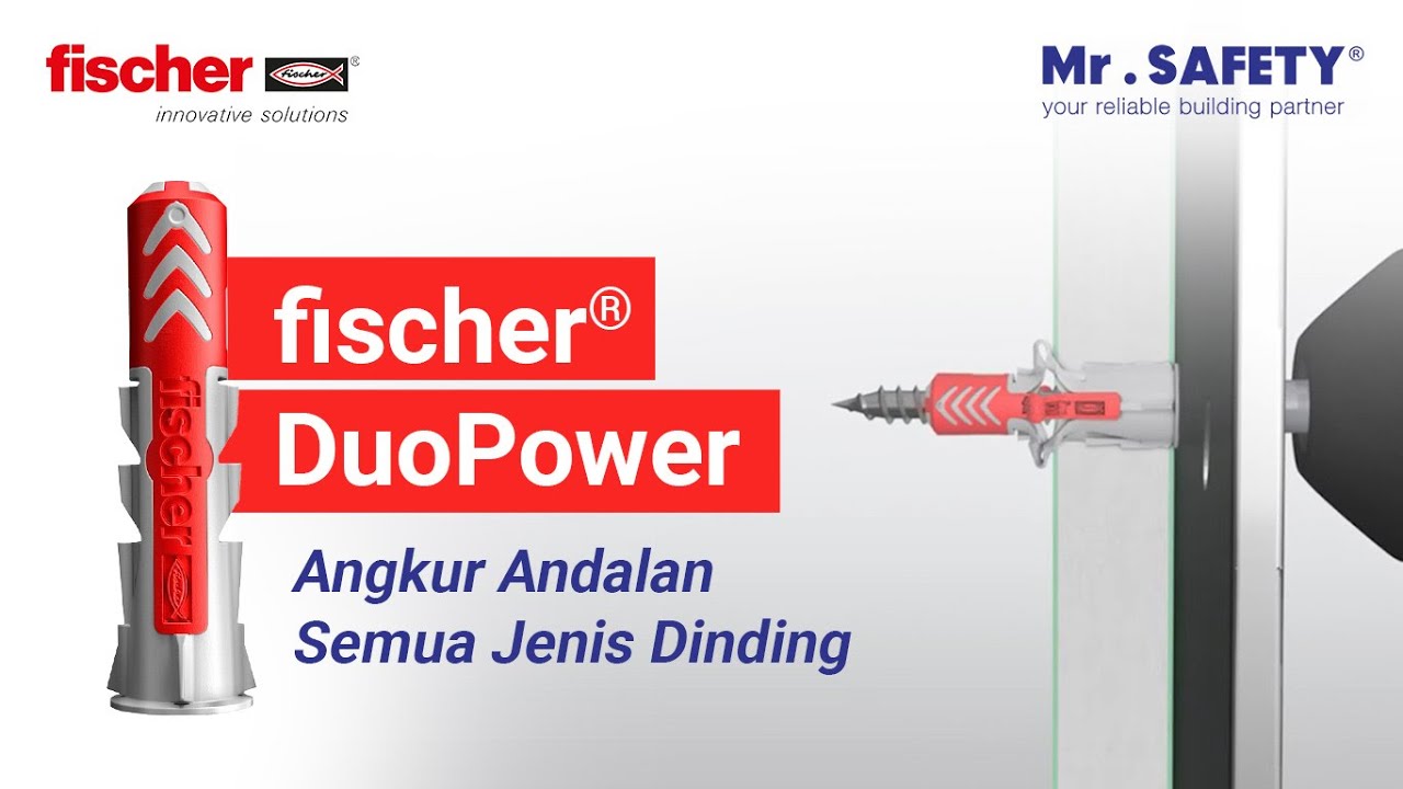Cara Pengaplikasian fischer® DuoPower