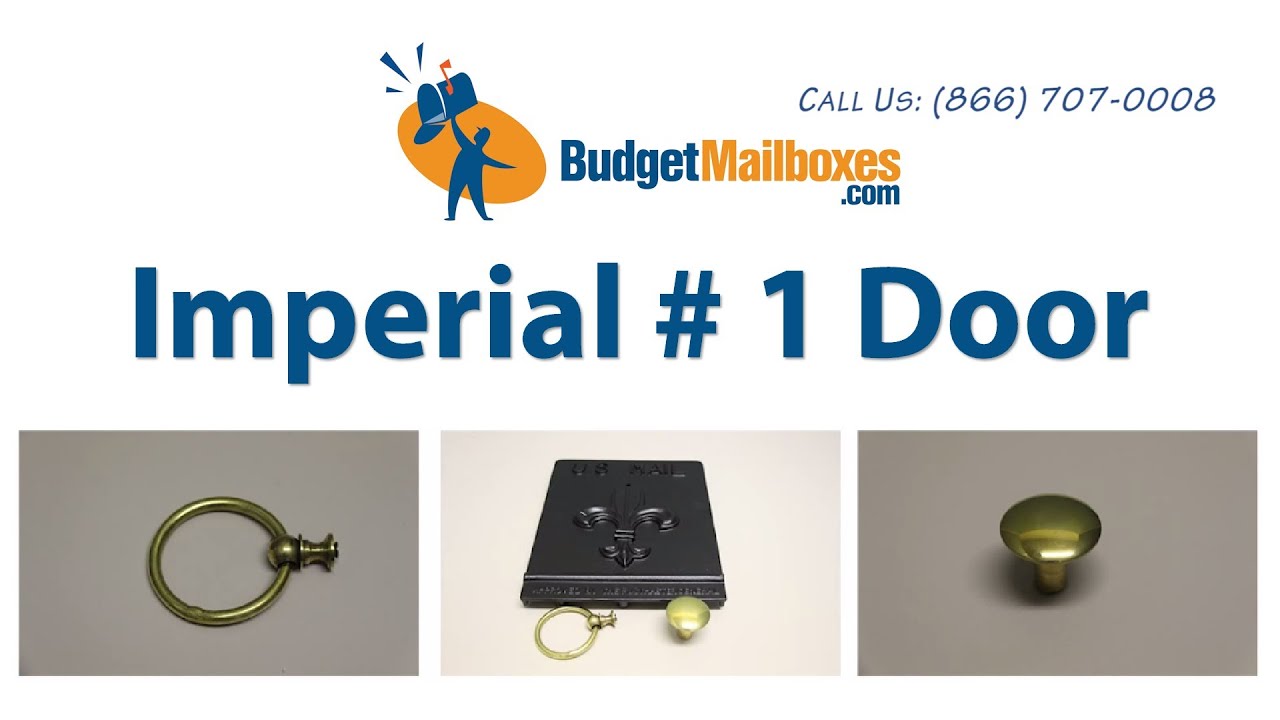 Budget Mailboxes | Imperial # 1 Door