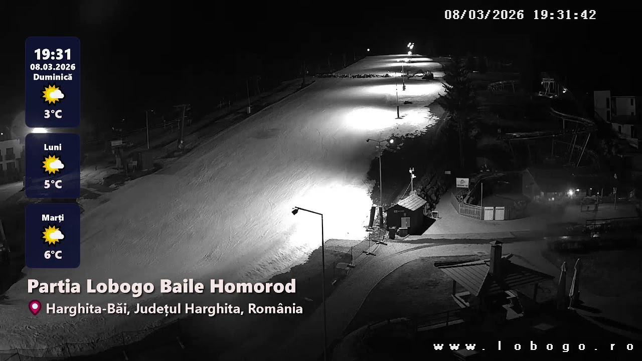 Pârtii LIVE 🔴 WebcamRomania.ro | 2026-03-08 Partea 13
