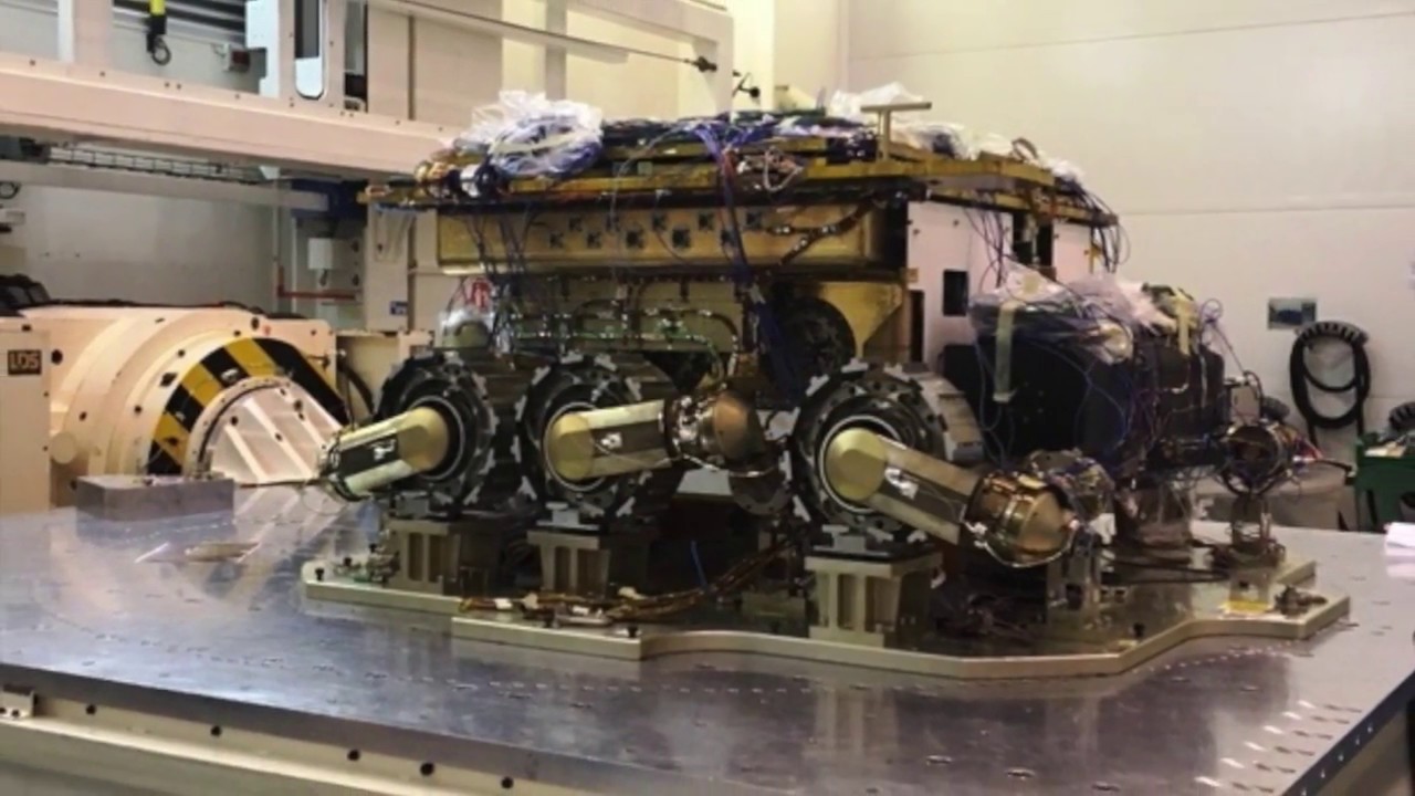ExoMars Rover STM vibration test