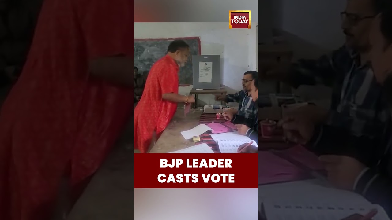 BJP Leader Basanta Panda Casts Vote in Nuapada Assembly By-Election | #odisha #byelections2025
