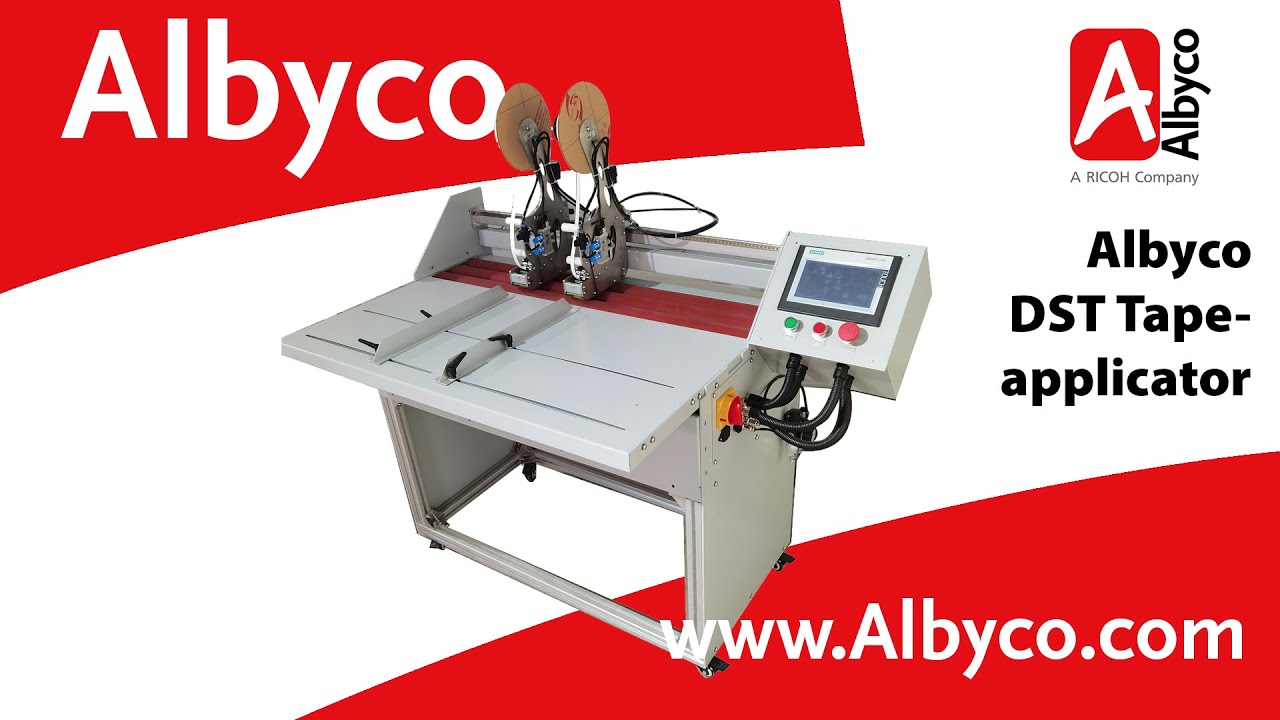 Albyco DST-serie, Dubbelzijdige tape-applicators