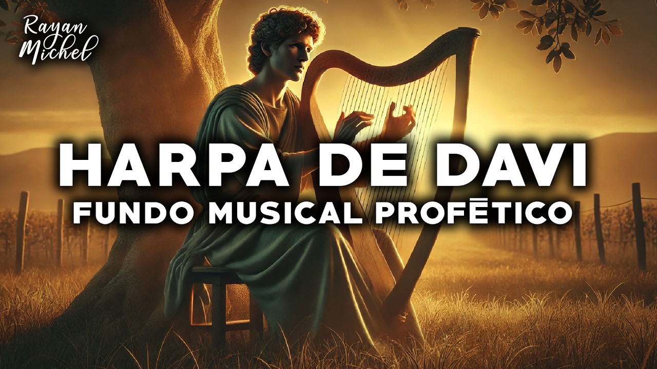 FUNDO MUSICAL FORTE | PROFÉTICO | ADORAÇÃO DE DAVI | FUNDO DE ORAÇÃO E PREGAÇÃO NA HARPA