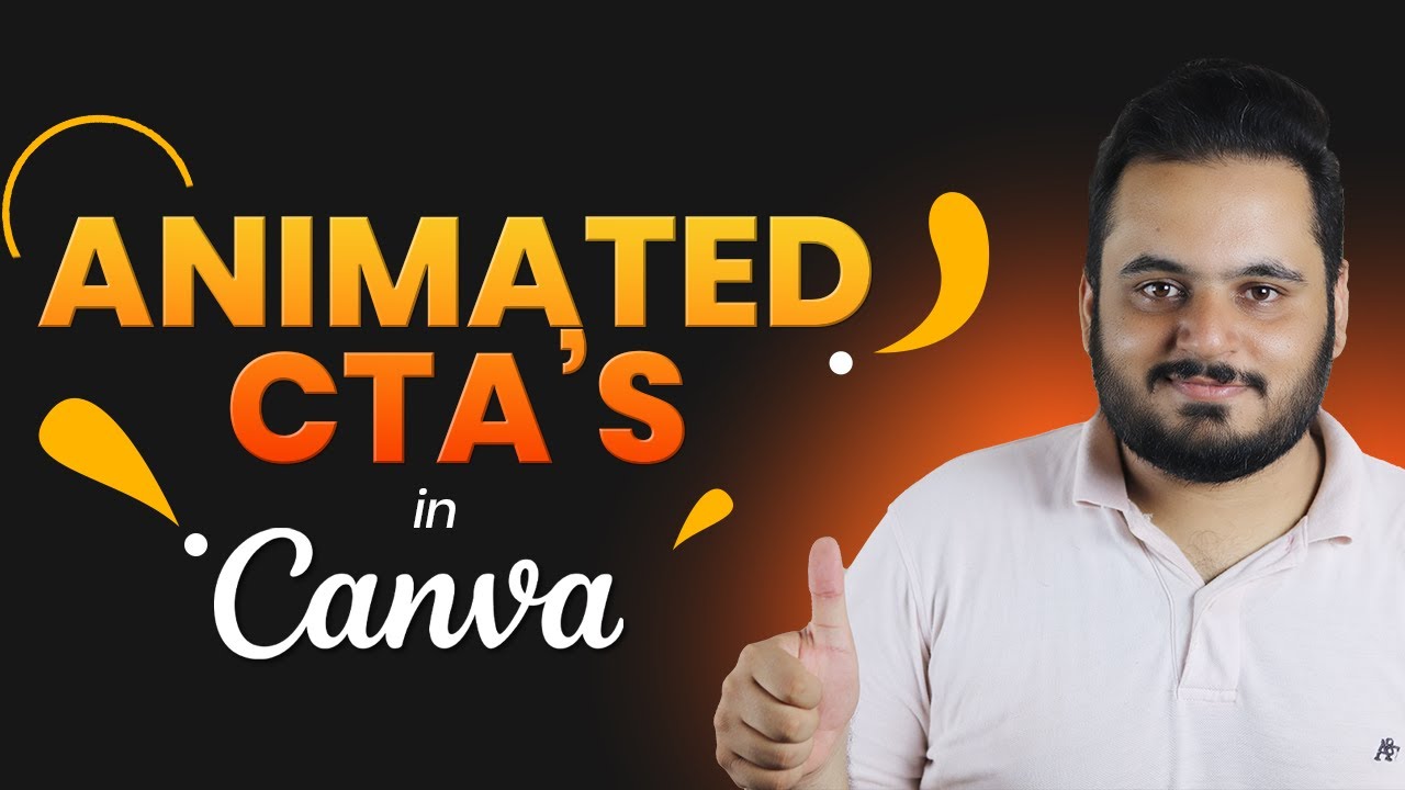 Create Animated CTA's in Canva [Urdu/Hindi] Easy Tutorial