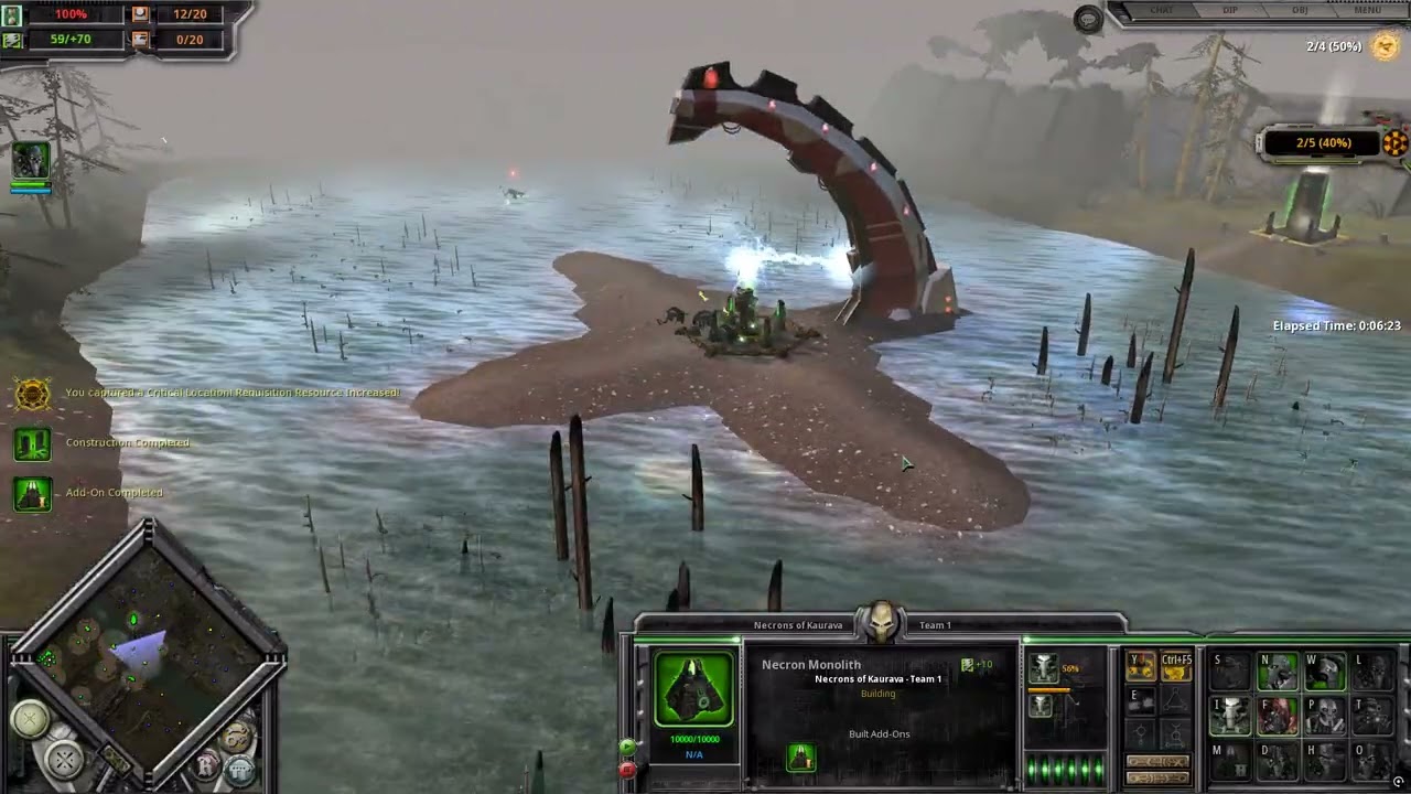 Dawn of War: Soulstorm (Definitive Edition) - Necrons Campaign: Defense 5