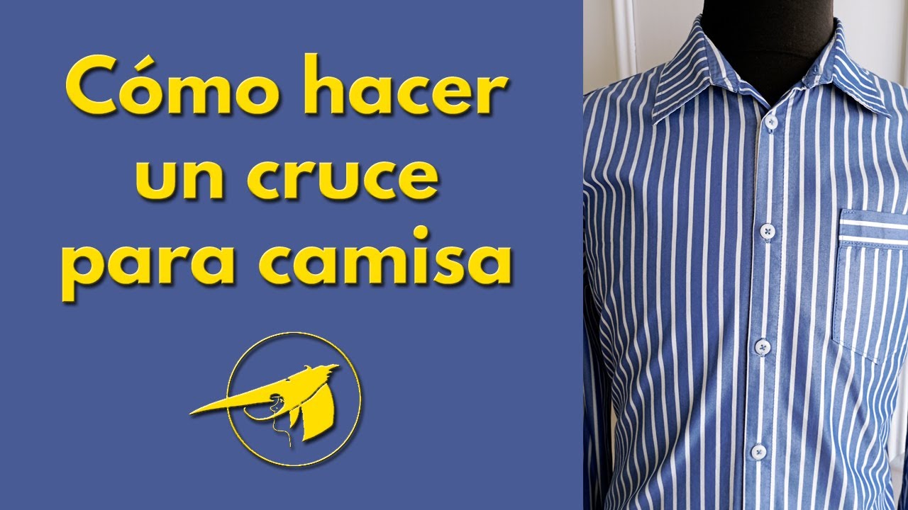 Cómo hacer el cruce de una blusa o camisa
