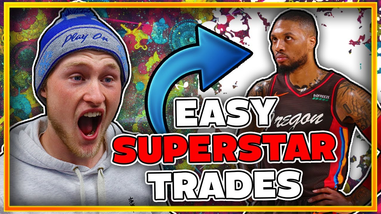 Top 7 NBA Superstar Trades To Do In NBA 2k22 MyNBA!