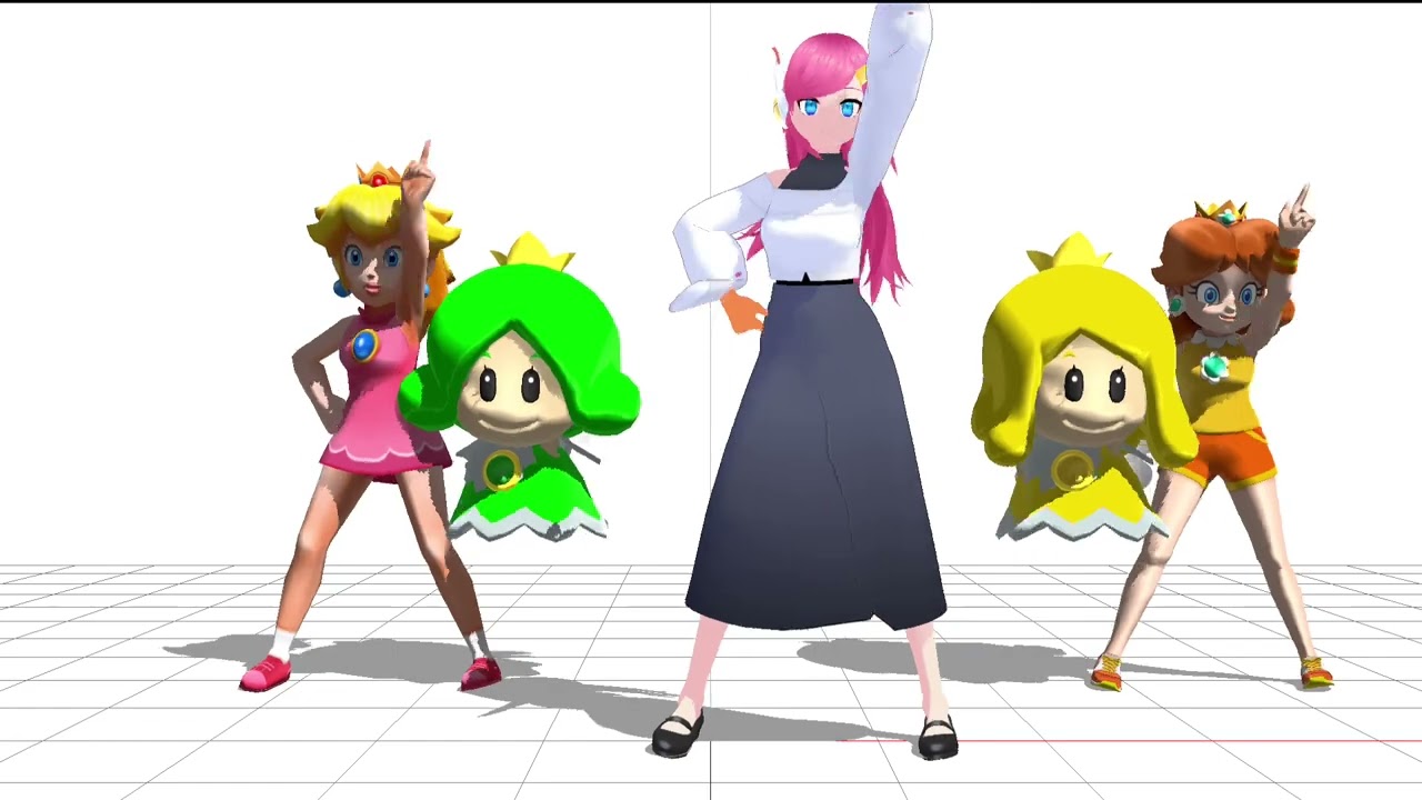 A Dancer's Best Frenemy - Level 1-2 (PROTOTYPE SHOWCASE through a layout from MMD / Nanoem)
