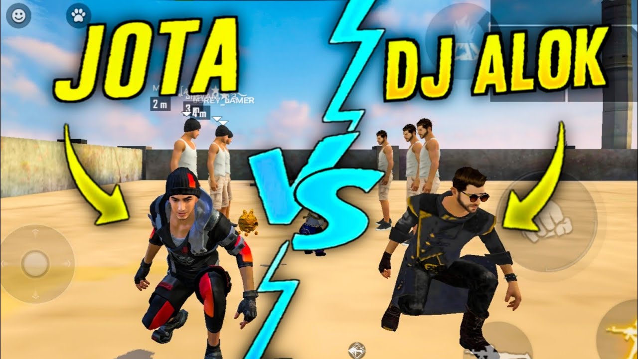 DJ ALOK VS JOTA FACTORY CHALLENGE | 4 VS 4 WHO WILL WIN ? | A_S GAMING #factoryfreefire
