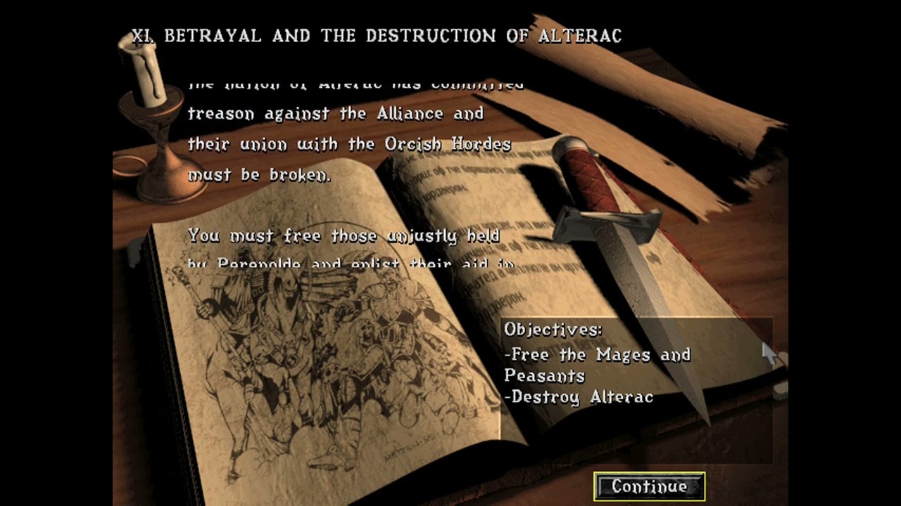 Warcraft 2 - All Briefings
