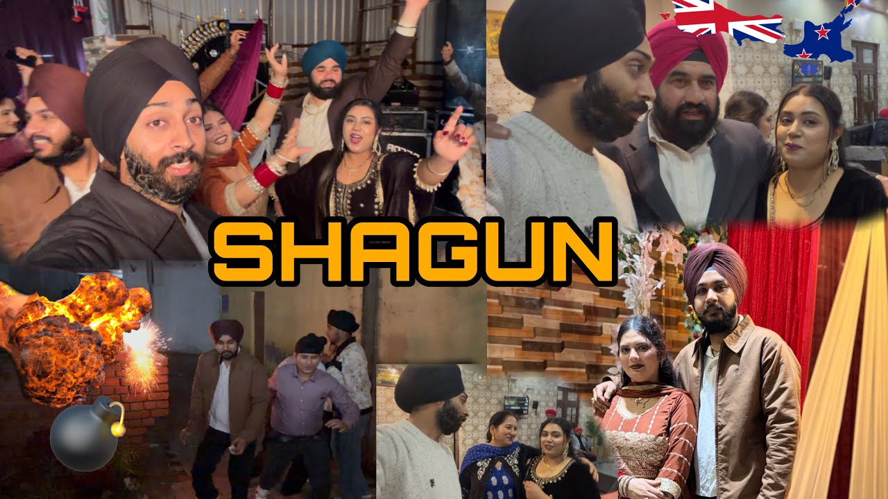 Shagun ceremony || Sangeet || FAMILY VLOG || @TONYZEALANDIA #bhangradance #wedding #brotherswedding 