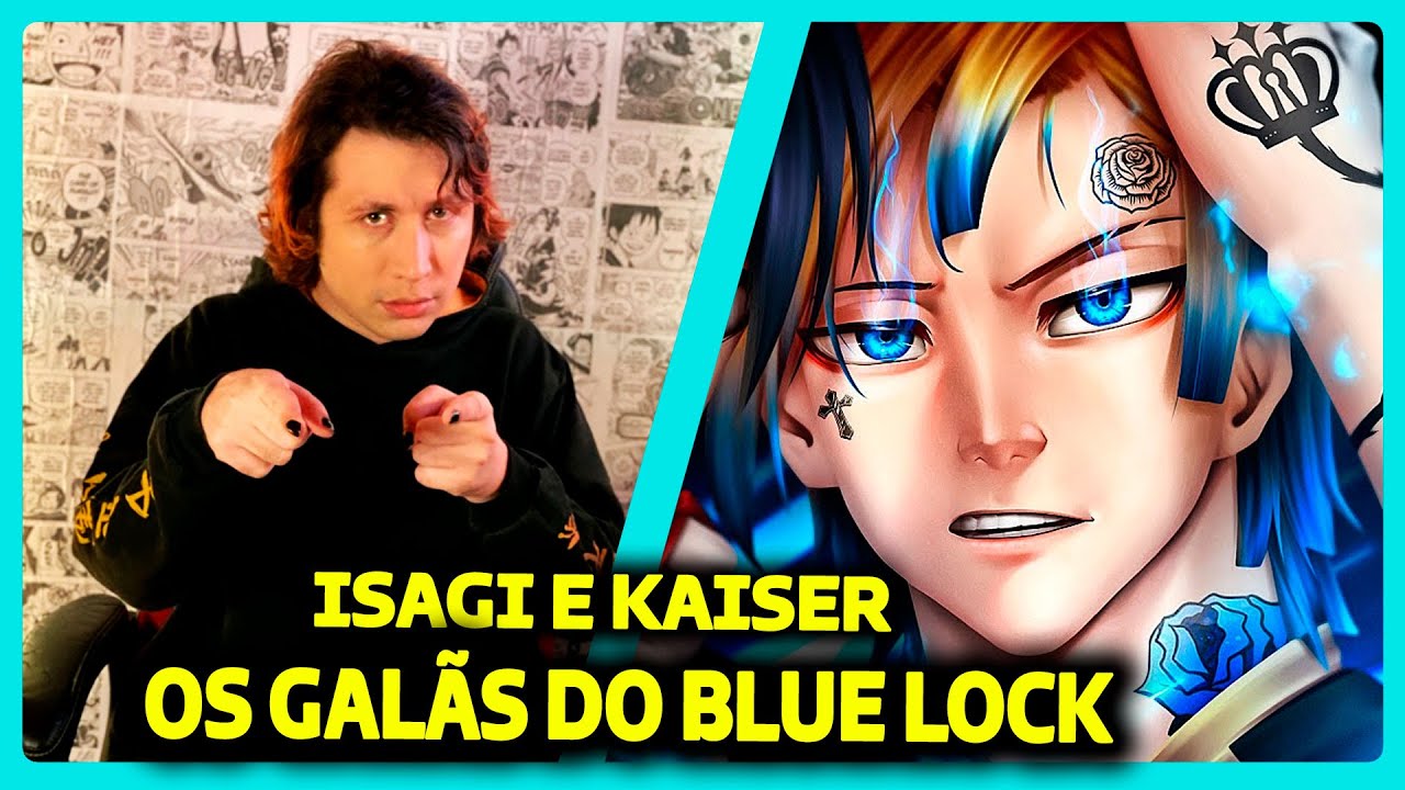 Isagi e Kaiser Trap 👑⚽ (Blue Lock) | Imperador e Egoísta | Feat Shiny | Pejota