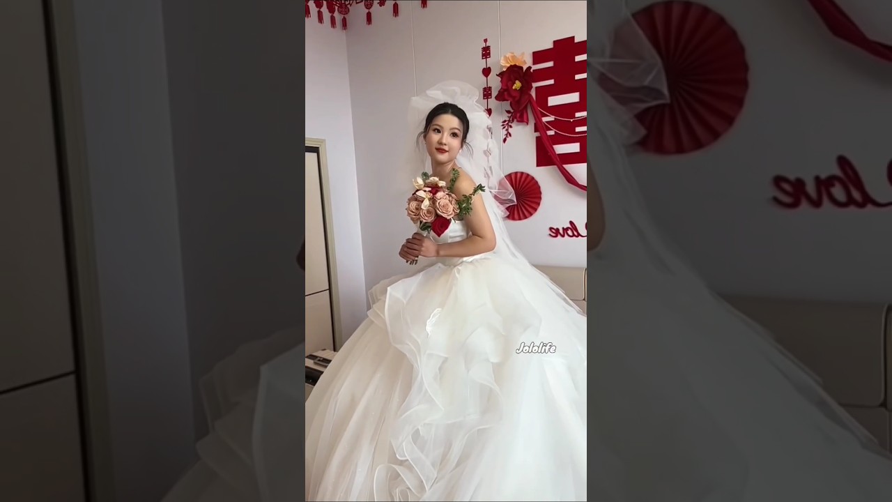 😱😲Chinese Bride's Joy Fades Seeing Stunning Japanese Bride! #wedding #trending #ytshorts