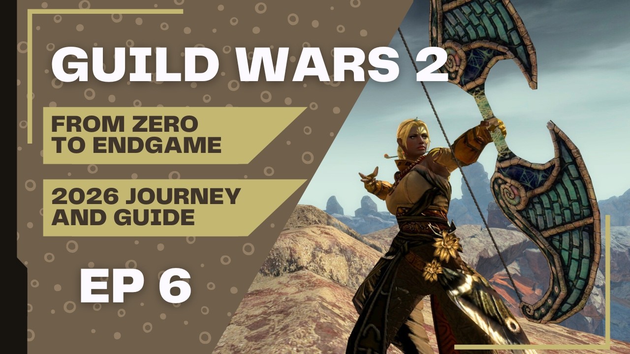 Guild wars 2 - Zero to endgame Ep6 | Dungeons, Crafting and Finishing Gearing Up in Exotic Armor