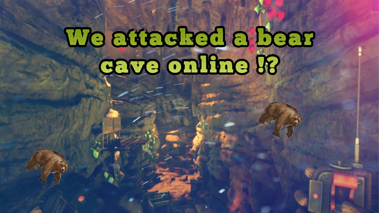 ONLINE WIPING BEAR CAVE - Ark official Small tribes